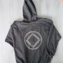 Hoodies "NA Service Logo Made of Words"