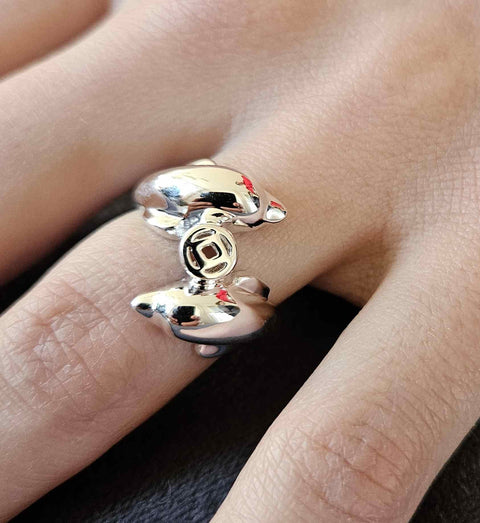 Rings with logos from NA