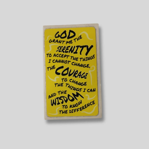 Sticker "Prayer of Serenity"