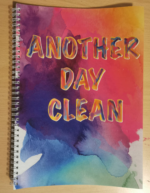 Notebook DIN A4 "Another day Clean"