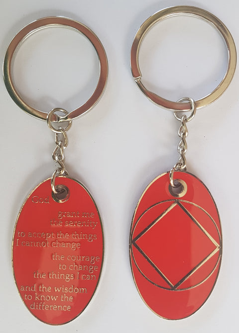 Keyring with the "Serenity Prayer"